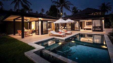 Beachfront 2 Bedroom Private Pool Villa