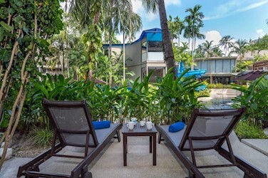 Deluxe Poolside Terrace Room