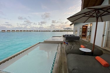 Rock Royalty Overwater Pool Villa