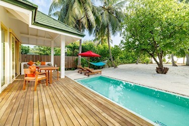 Two Bedroom Beach Villa with Pool