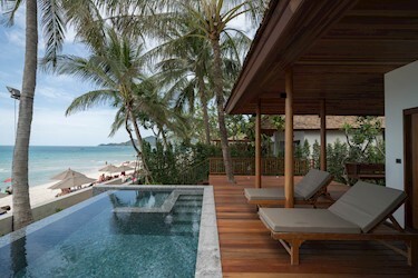 Beachfront Villa 1 Bedroom with Private Pool