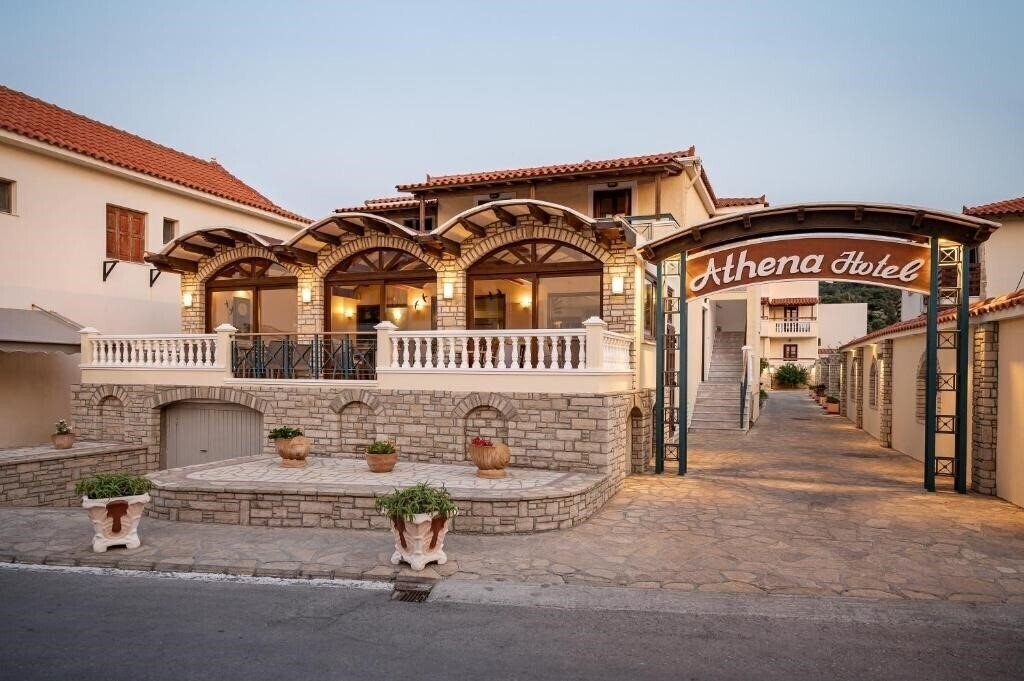 Hotel Athena Beach (Kokkari) отель без категории