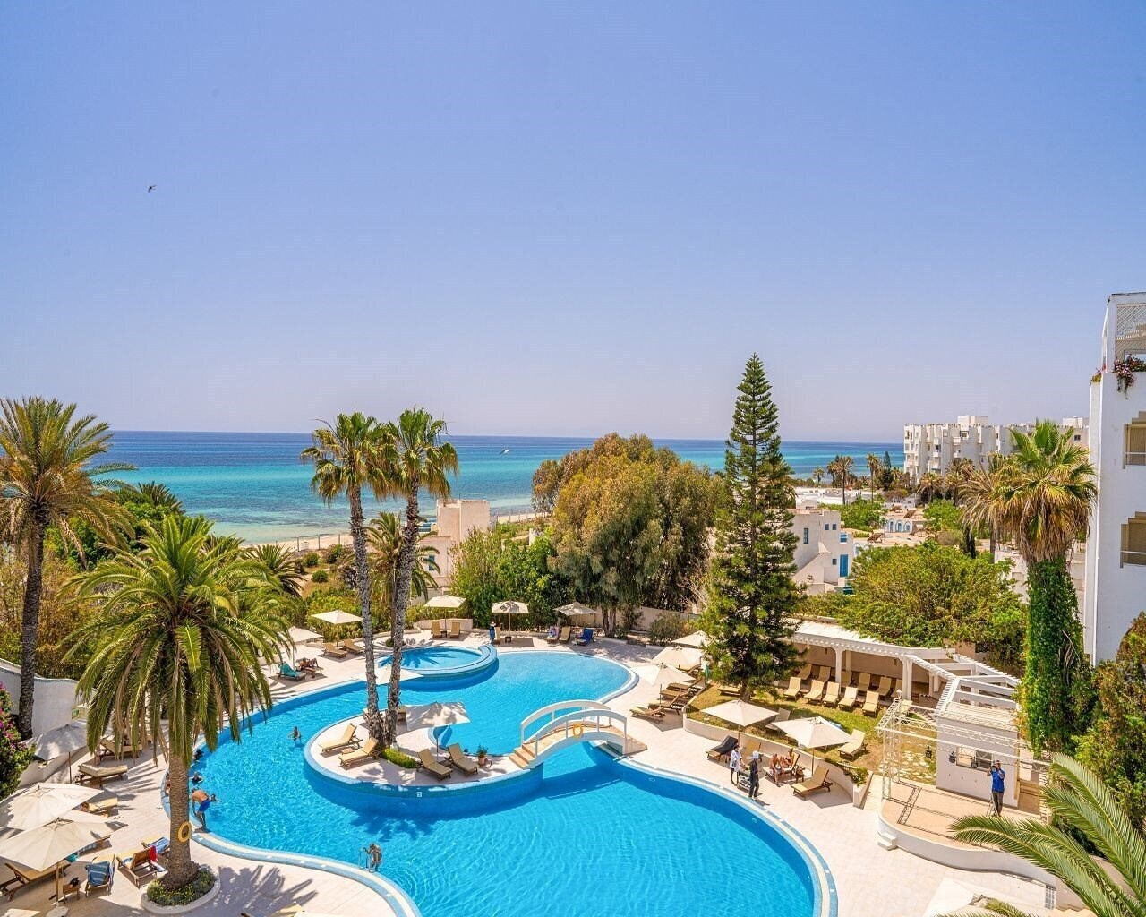 Отель Club Novostar Sol Azur Beach Congres 4* — купить тур в Club Novostar  Sol Azur Beach Congres (Хаммамет, Тунис): отзывы, цена, описание, фото