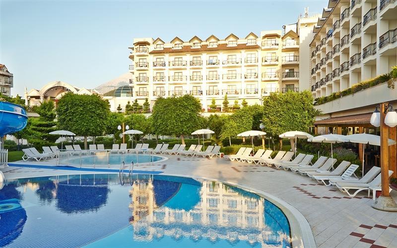 Отель Fore Resort & SPA (ex. Palmet Resort Hotel, Prado Beach Resort Kemer, Sentido Palmet Resort) 5*